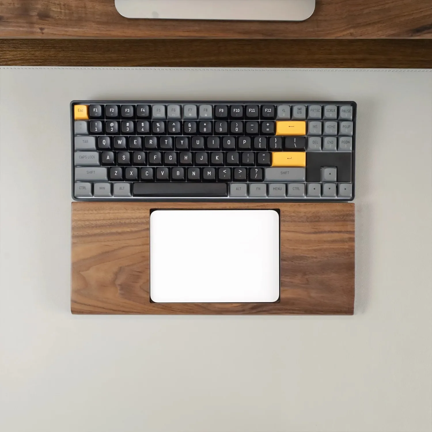 Wrist Rest Wood - Supporto per Polso Personalizzato per Tastiera,