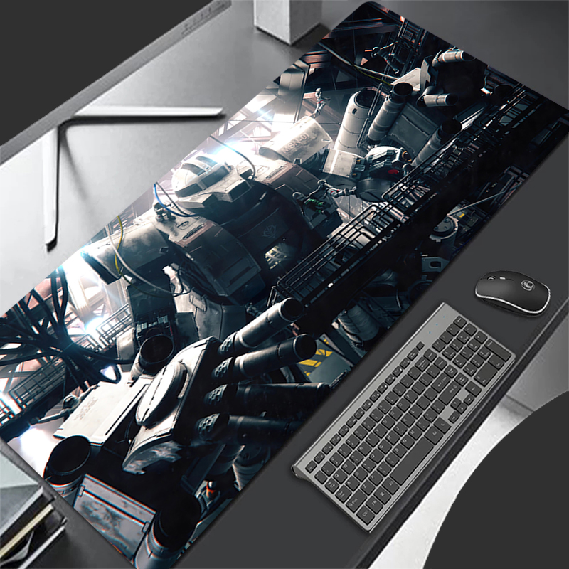 Gaming Keyboard Non Mechanical - Tappetino per mouse grande Mechanical Warrior