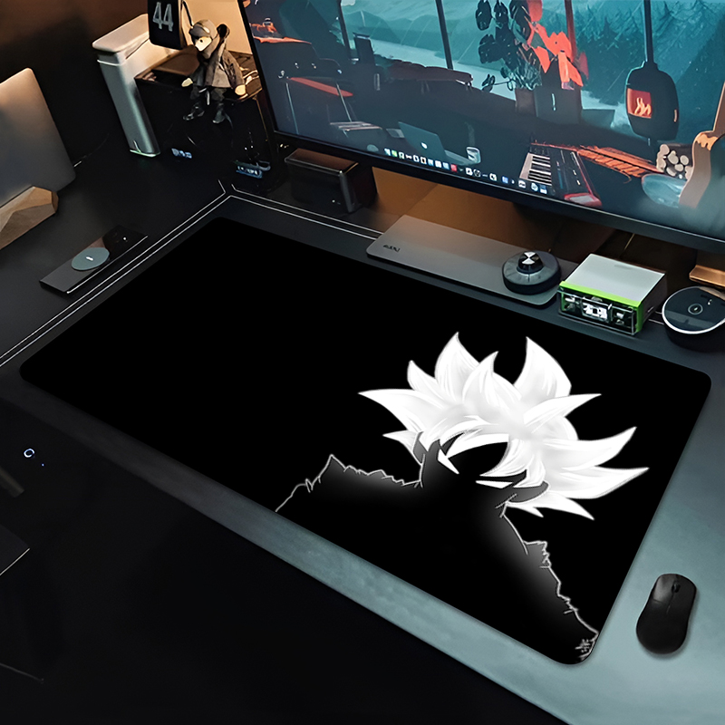 Gaming Keyboard He - Tappetino per Mouse DBZ Black Anime
