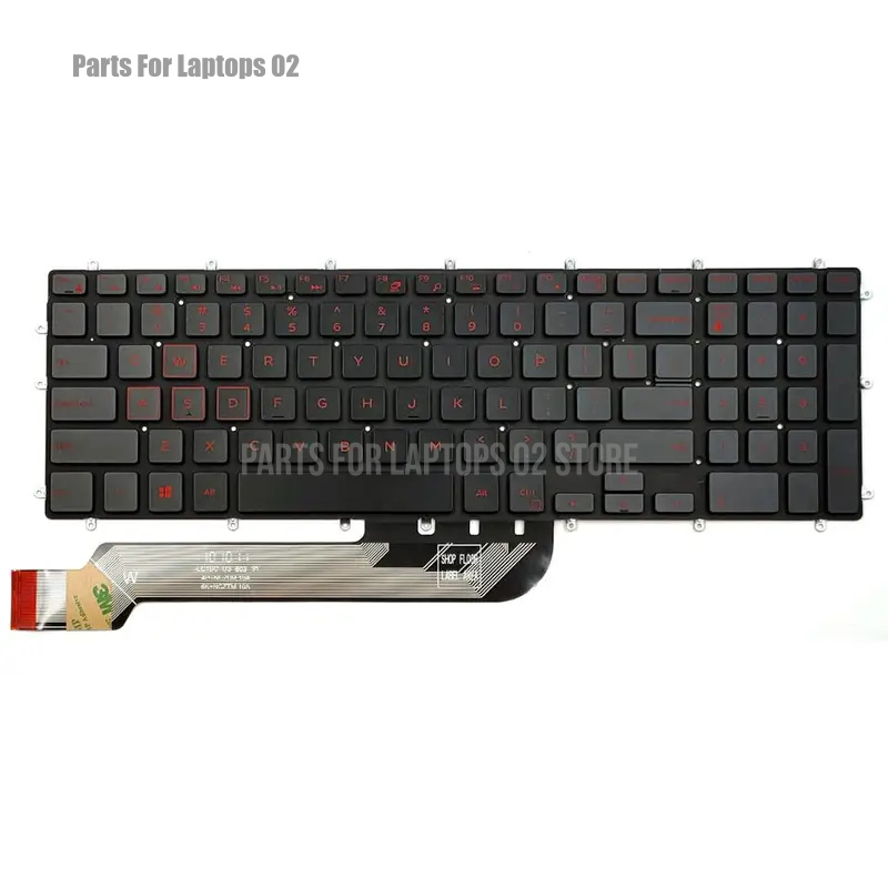 Gaming Keyboard Blue - Nuova Tastiera Retroilluminata Blu US per