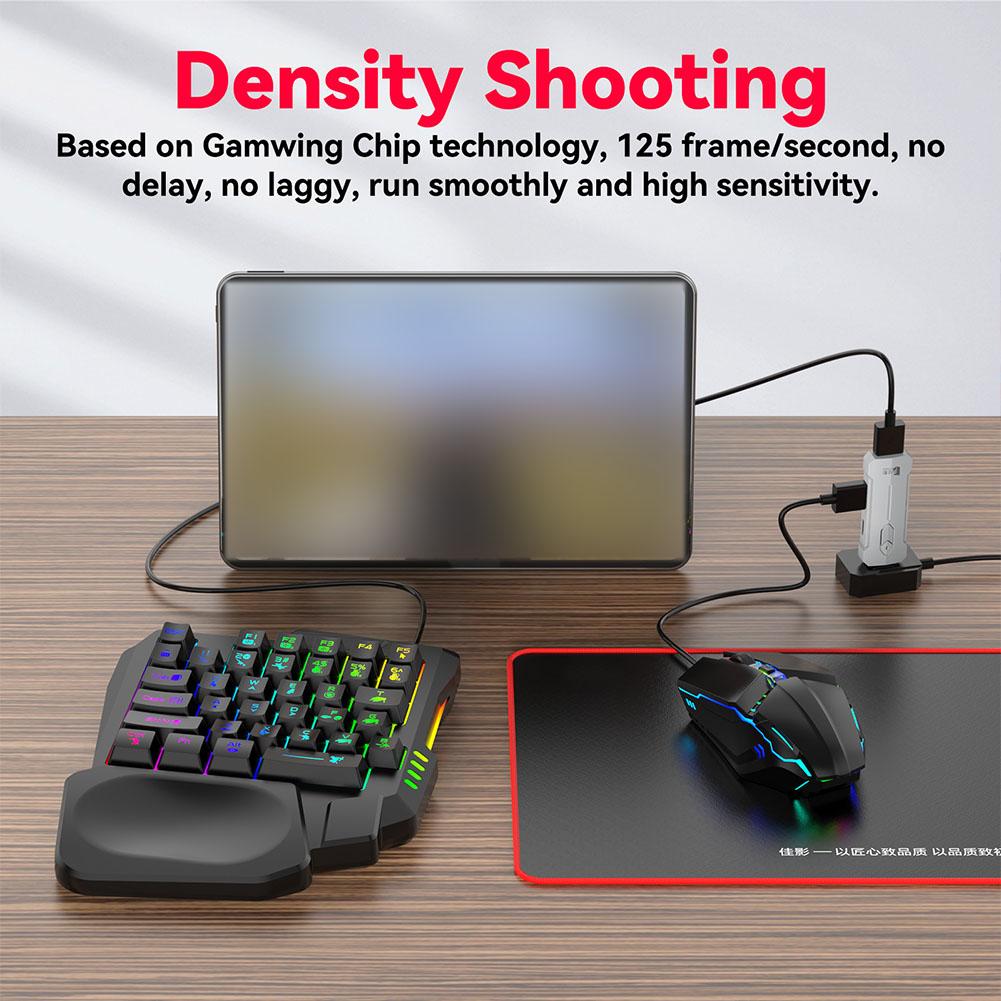 Gaming Keyboard Half - Convertitore tastiera e mouse Gamwing X8/x8