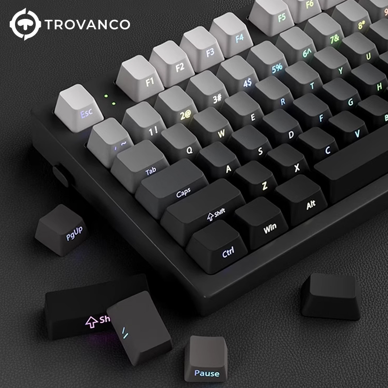 Gaming Keyboard Typewriter - Set di 130 Tasti con Gradiente