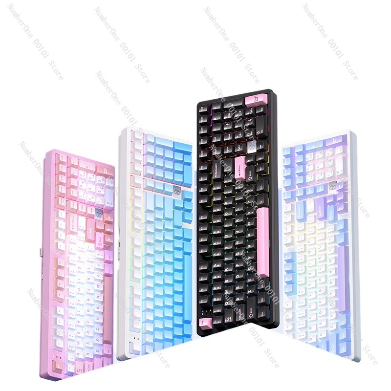 Gaming Keyboard Mechanical Wireless - Tastiera meccanica in lega di alluminio,