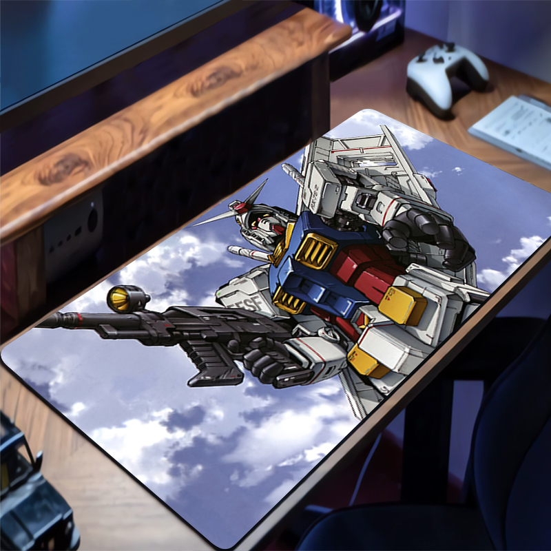 Gaming Keyboard Non Mechanical - Mousepad Mechanical Warrior RX-78-2 Gundam HD