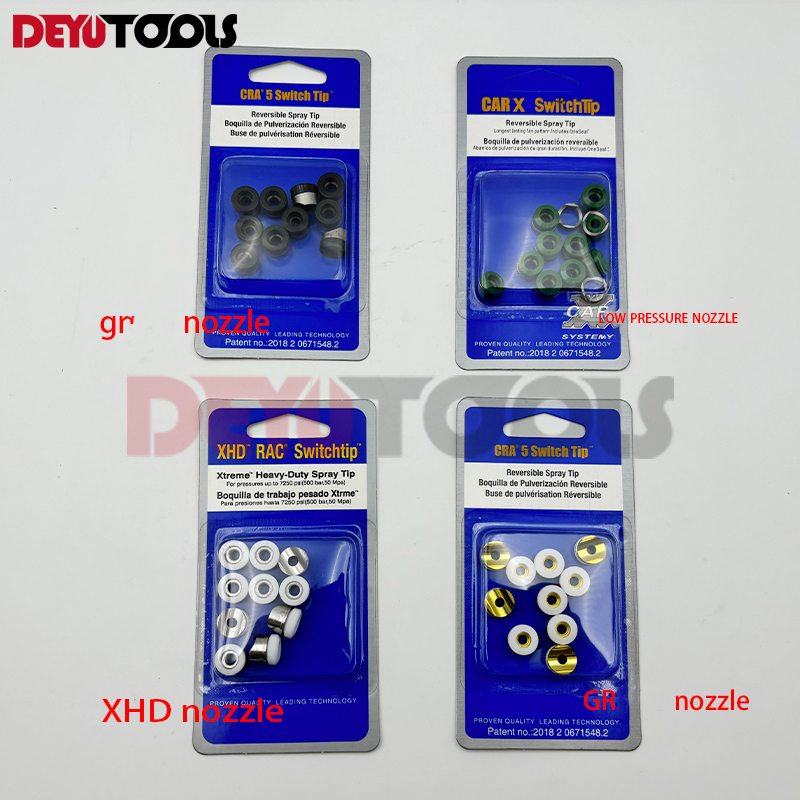 Gasket Mount Kit - Guarnizioni con punta a spruzzo airless