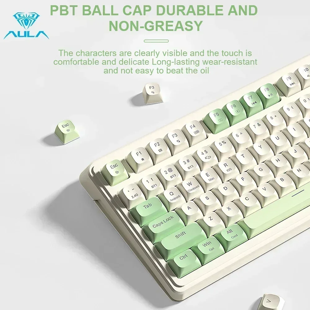Tastiera da gioco wireless AUL - Gaming Keyboard No Noise recensione e prezzo