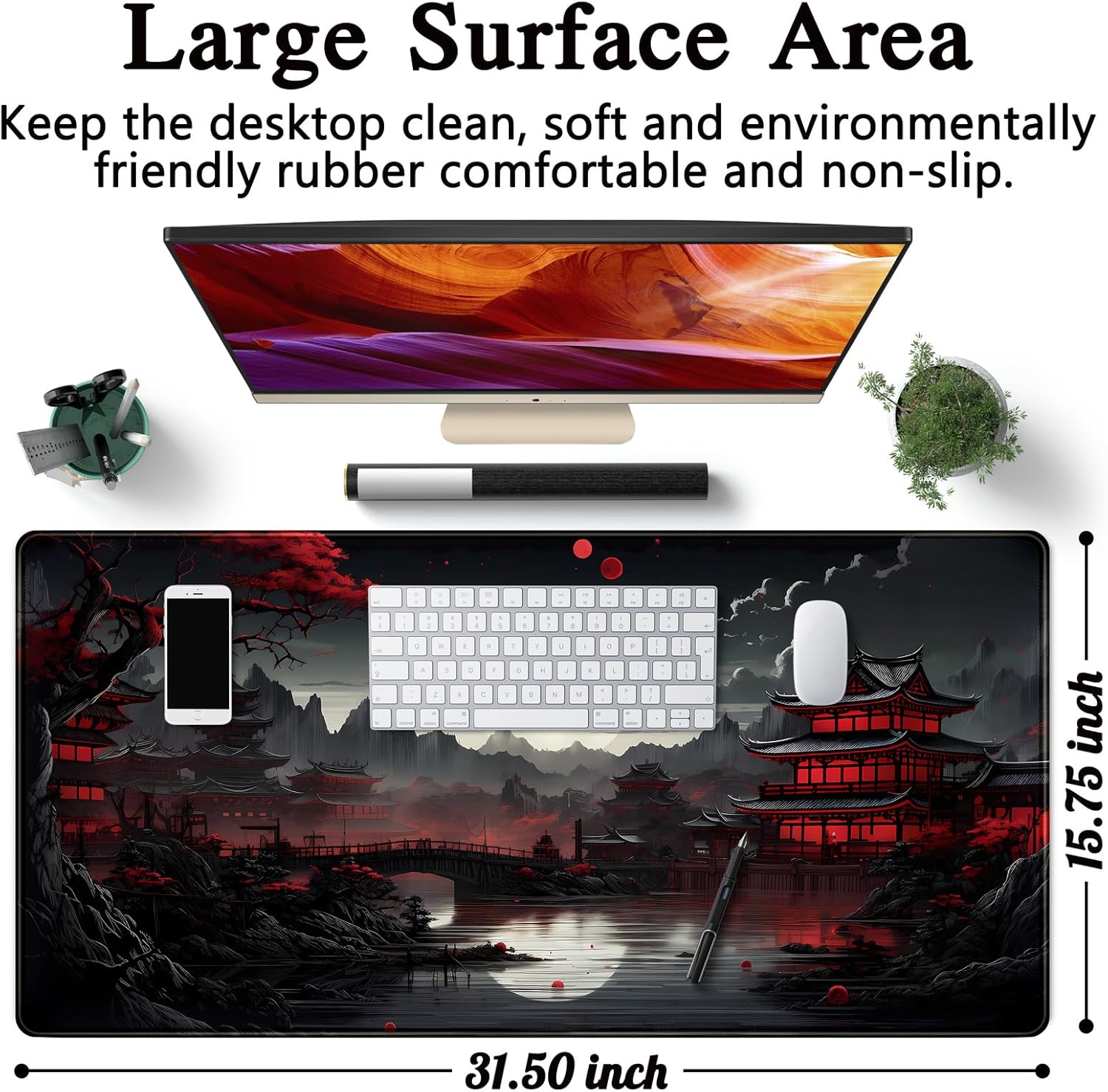 Tappetino da scrivania giappon - Gaming Keyboard And Mouse Pad recensione e prezzo