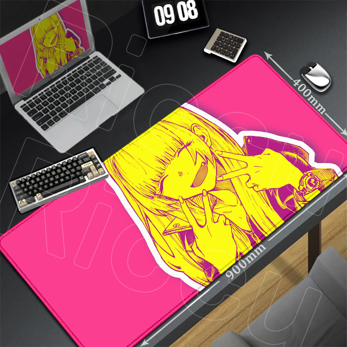 Tappetino per mouse Hot Anime  - Gaming Keyboard Typewriter recensione e prezzo