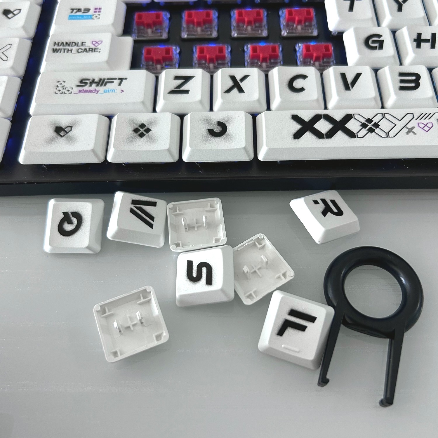 Keycaps in PBT fai-da-te adatt - Gaming Keyboard Tkl recensione e prezzo