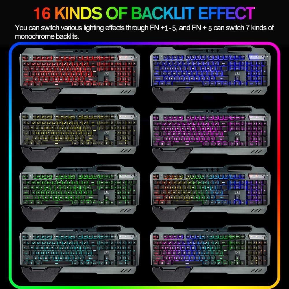 Combinazione tastiera e mouse  - Gaming Keyboard Mechanical Wireless recensione e prezzo