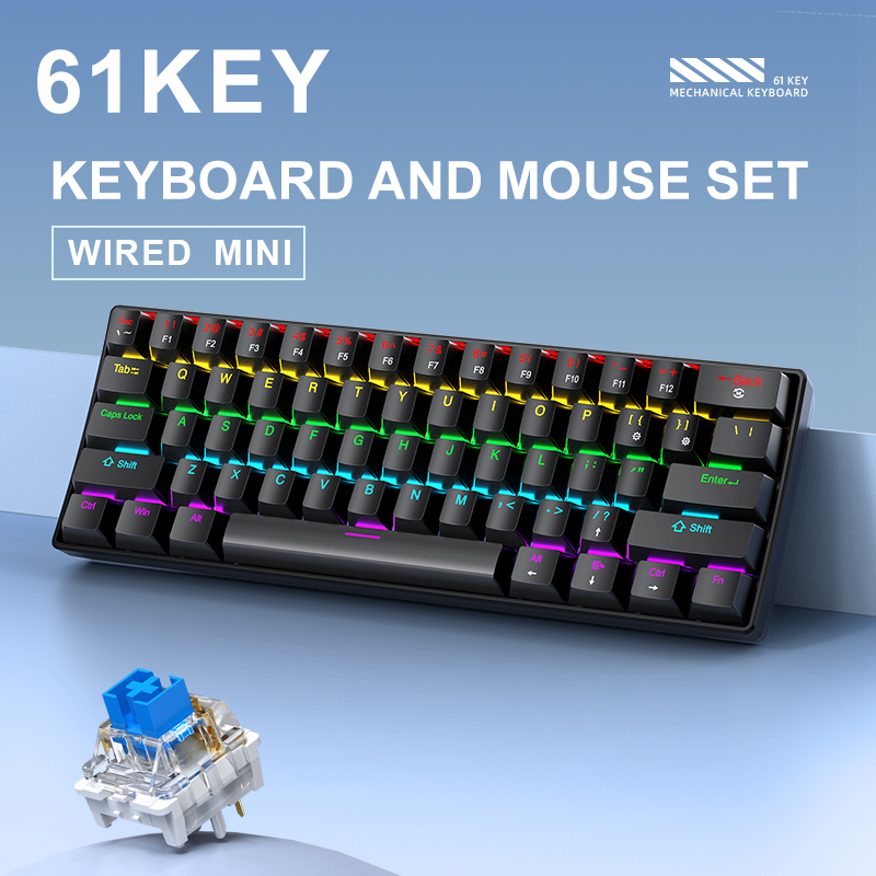 APAYADO K61 Mini tastiera mecc - Gaming Keyboard Half recensione e prezzo