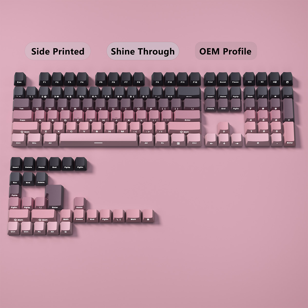 Tasti Sfumati con Stampa Later - Gaming Keyboard Typewriter recensione e prezzo