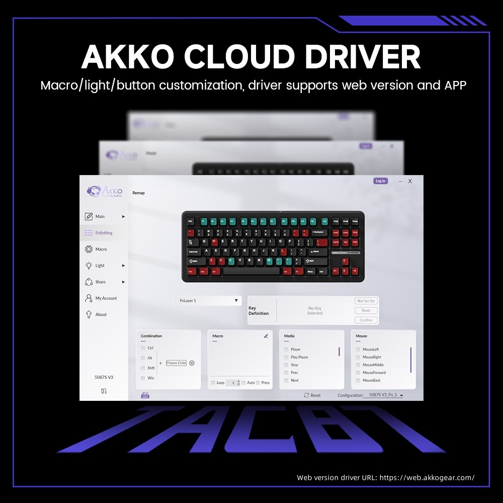 Akko 5087 V3 Tastiera tri-moda - Gaming Keyboard Tkl recensione e prezzo