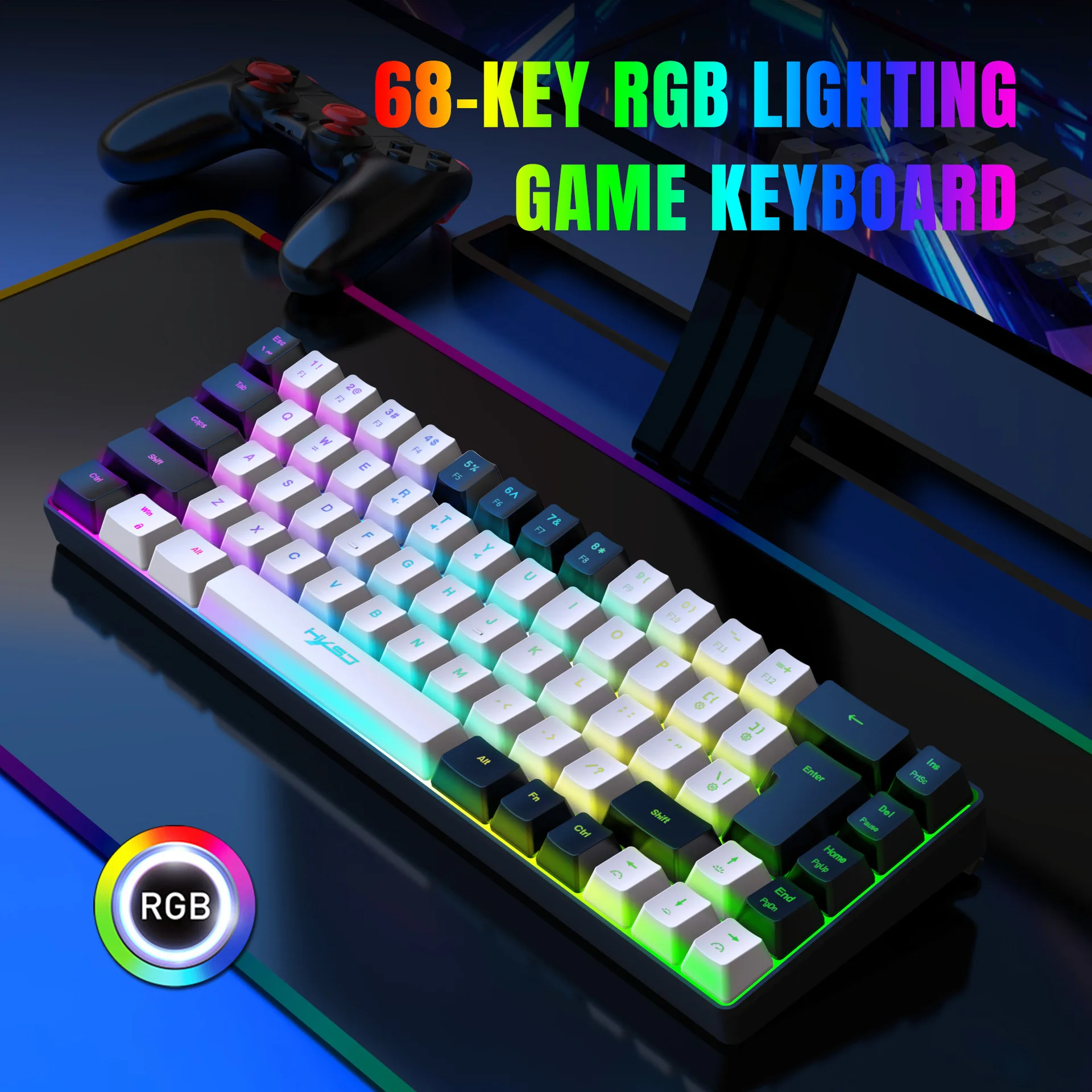 Kit Tastiera e Mouse con Retro - Gaming Keyboard Mouse Combo recensione e prezzo
