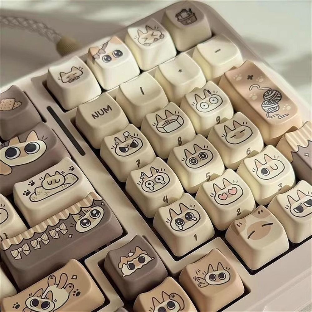 Cute Cat Keycap MAO Profilo Ma - Gaming Keyboard Tkl recensione e prezzo