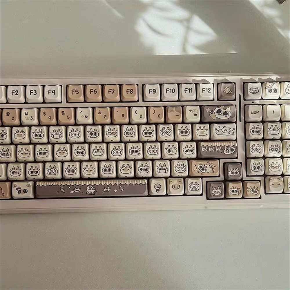 Cute Cat Keycap MAO Profilo Ma - Gaming Keyboard Tkl recensione e prezzo