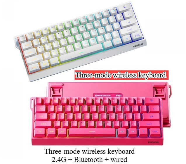 Mini tastiera wireless a 61 ta - Gaming Keyboard No Noise recensione e prezzo