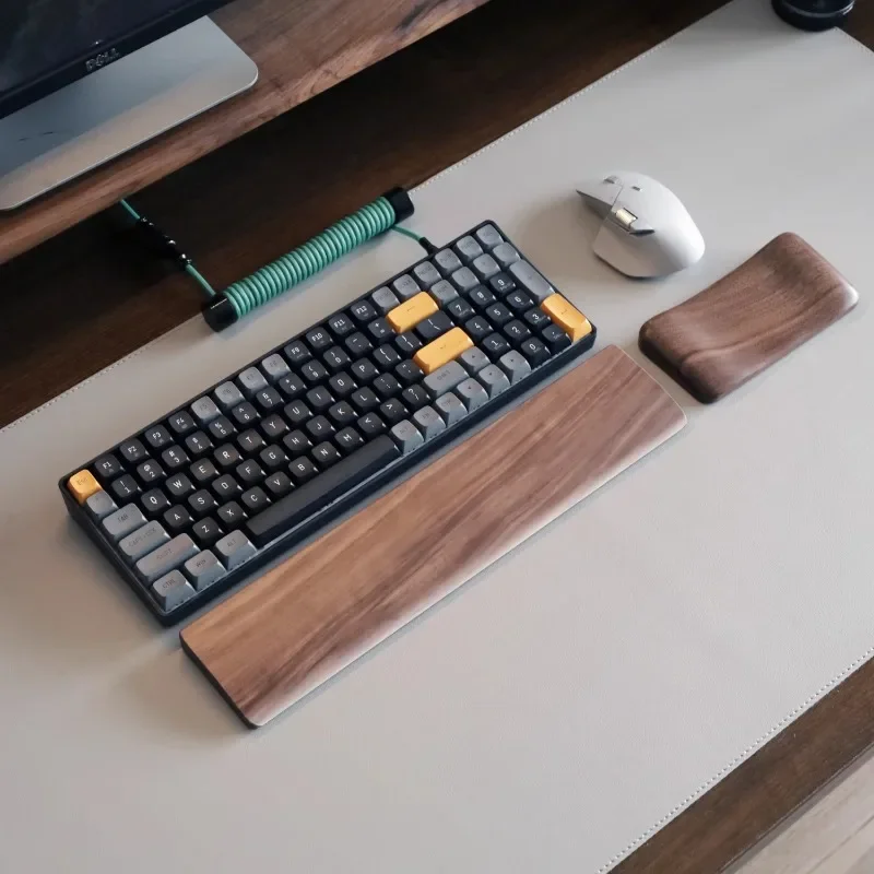 Poggiapolsi in legno di noce a - Wrist Rest Wood recensione e prezzo