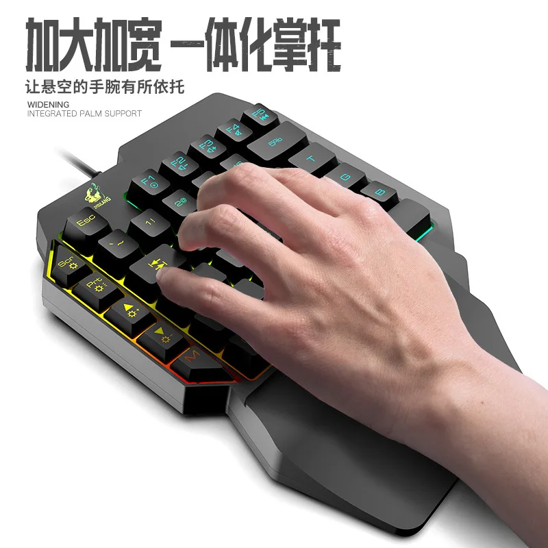 Tastiera K15 con una sola mano - Gaming Keyboard Ebay recensione e prezzo