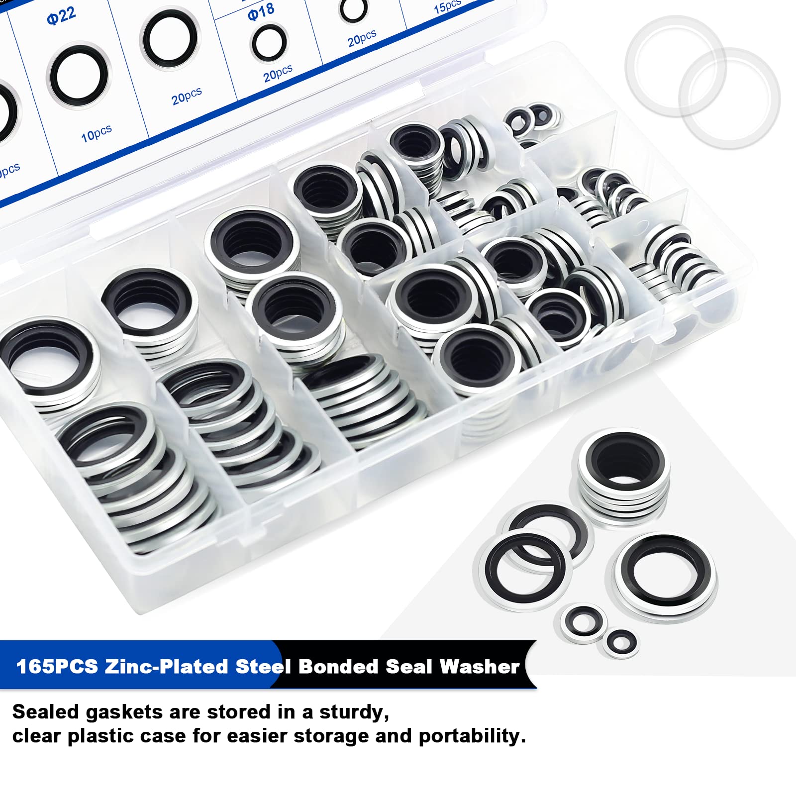 Rondelle di gomma sigillanti a - Gasket Mount Kit recensione e prezzo