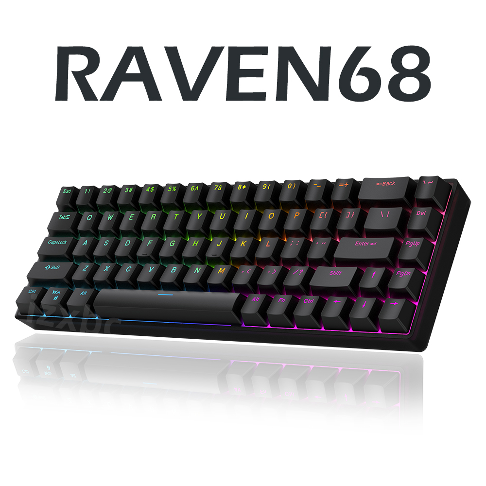 Tastiera meccanica cablata Rav - Gaming Keyboard Half recensione e prezzo
