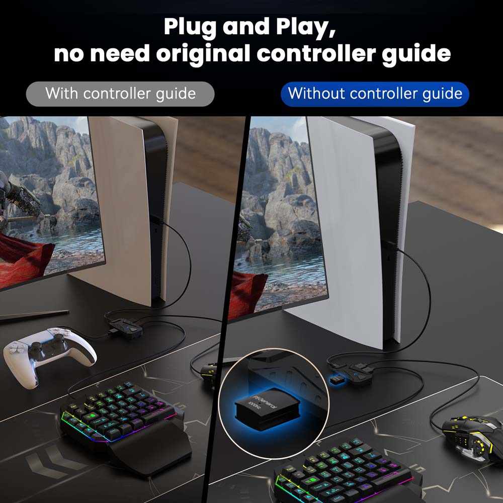 Convertitore USB Type-C per ta - Gaming Keyboard Mouse Combo recensione e prezzo