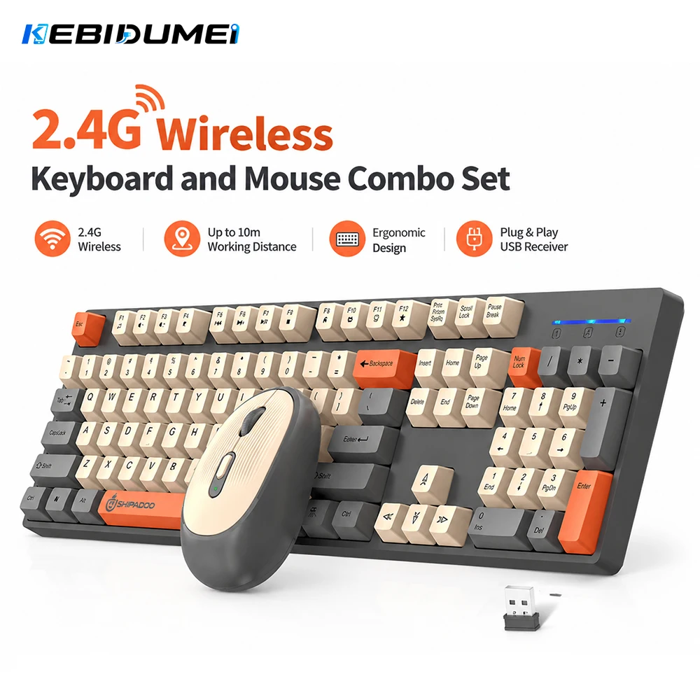 KEBIDUMEI Set combinato tastie - Gaming Keyboard Mouse Combo recensione e prezzo