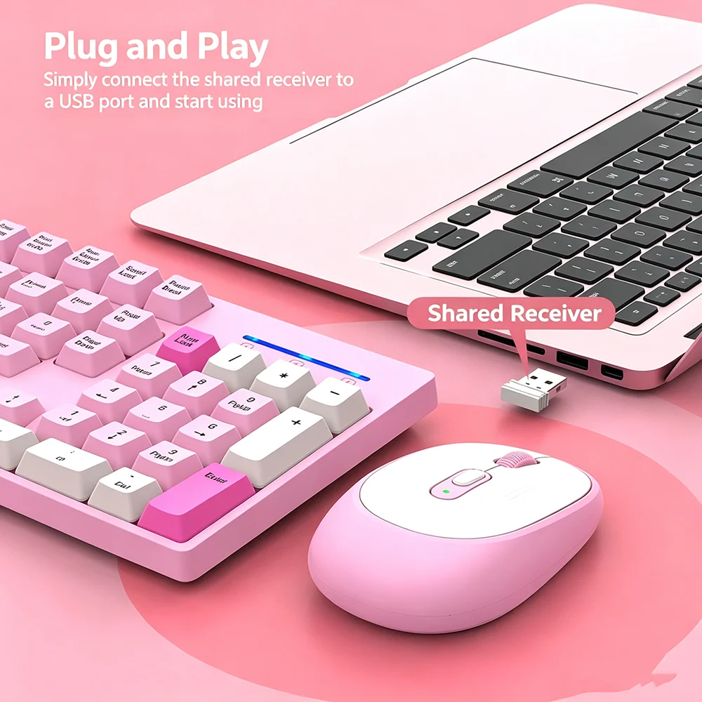 KEBIDUMEI Set combinato tastie - Gaming Keyboard Mouse Combo recensione e prezzo