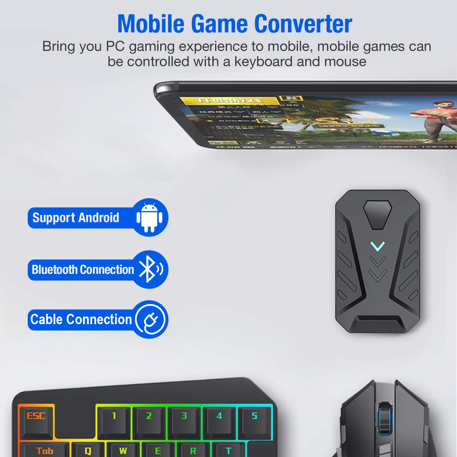 Convertitore di giochi per dis - Gaming Keyboard Half recensione e prezzo
